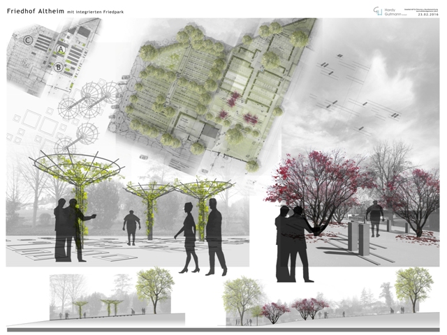 Altheim<br>Friedhofkonzept <br>mit Friedpark
