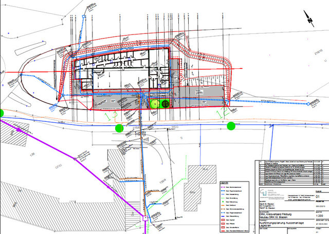 DRK St.Blasien<br> Neubau Aussenanlage