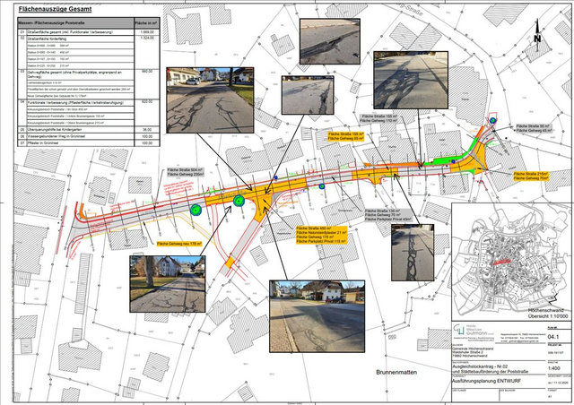 Höchenschwand<br> Poststraße Ausbau