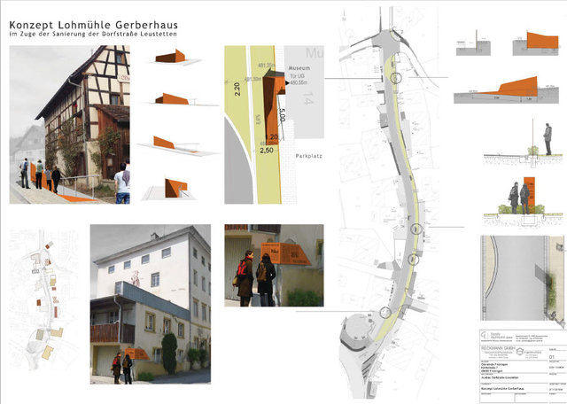 Leustetten Frickingen<br>Konzept Lohmühle Gerberhaus